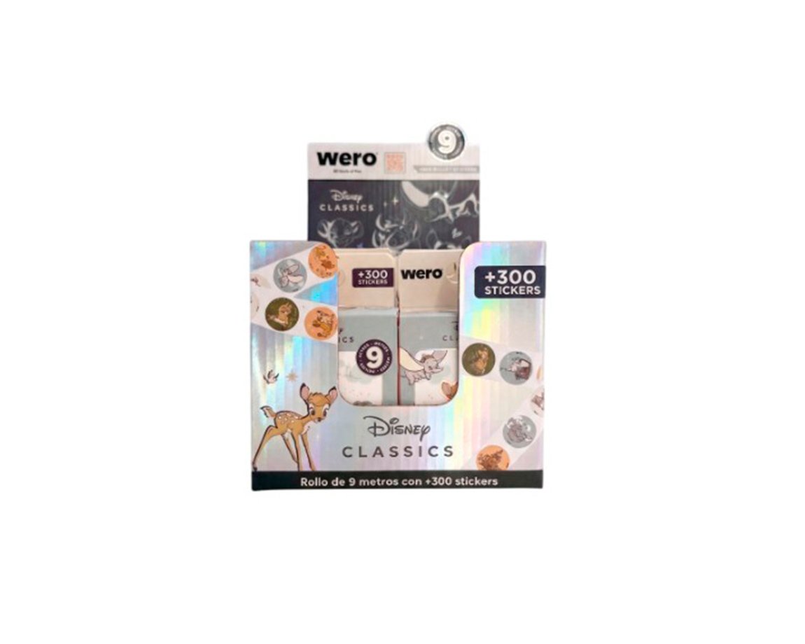 STICKERS WERO WE4419 CLASSICS BULLET ROLL