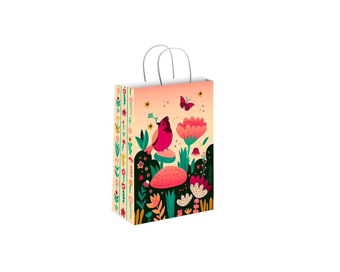 BOLSA BRANDPACK DISEÑOS BOTANICO 18X20