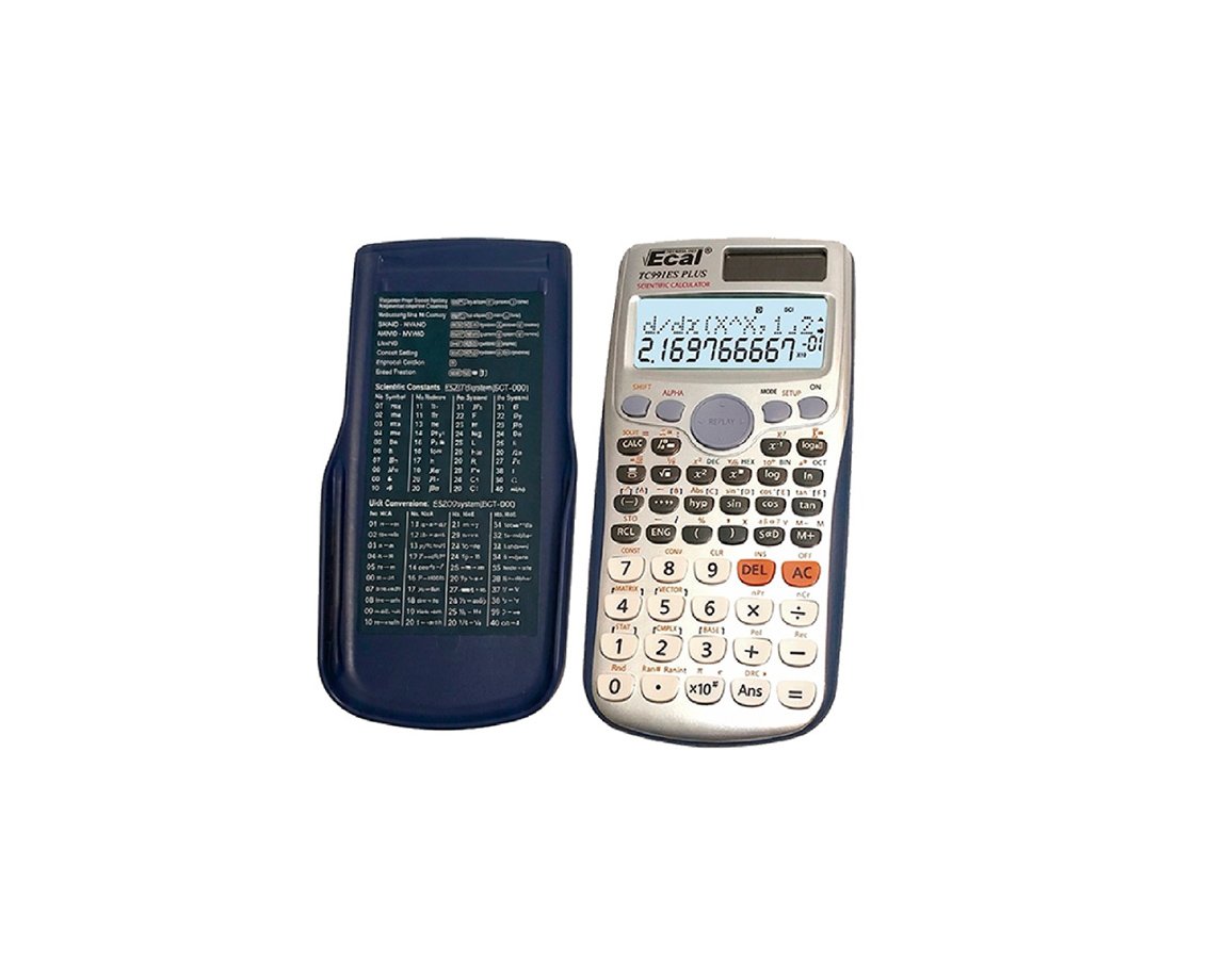 CALCULADORAS ECAL TC991PLUS CIENTIF. 417 FUNCIONES