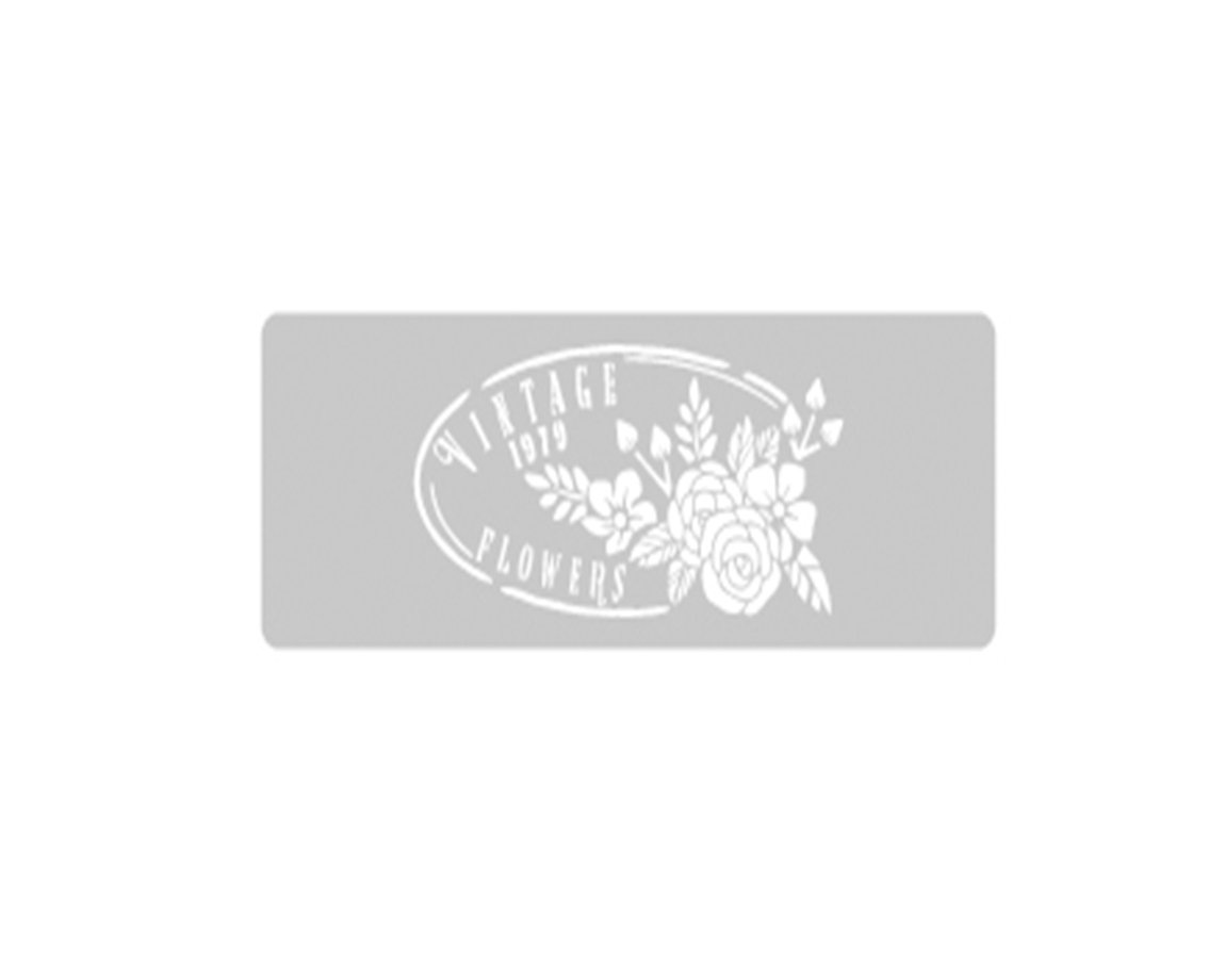 STENCIL EQARTE 13.5x30 CM Nro 94 CUADRILLE