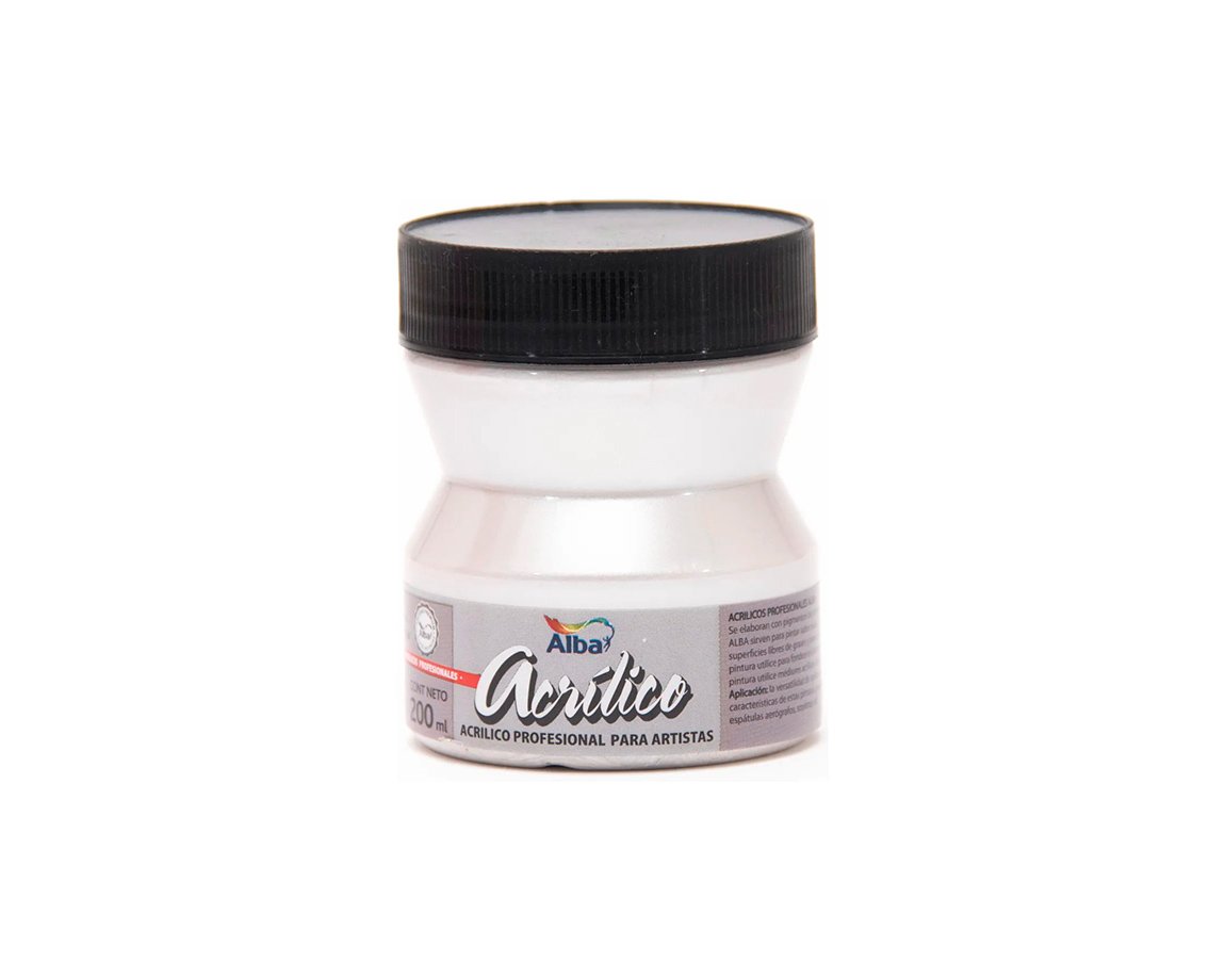 ACRILICO ALBA 6x18 G.1 810 BLANCO TITANIO