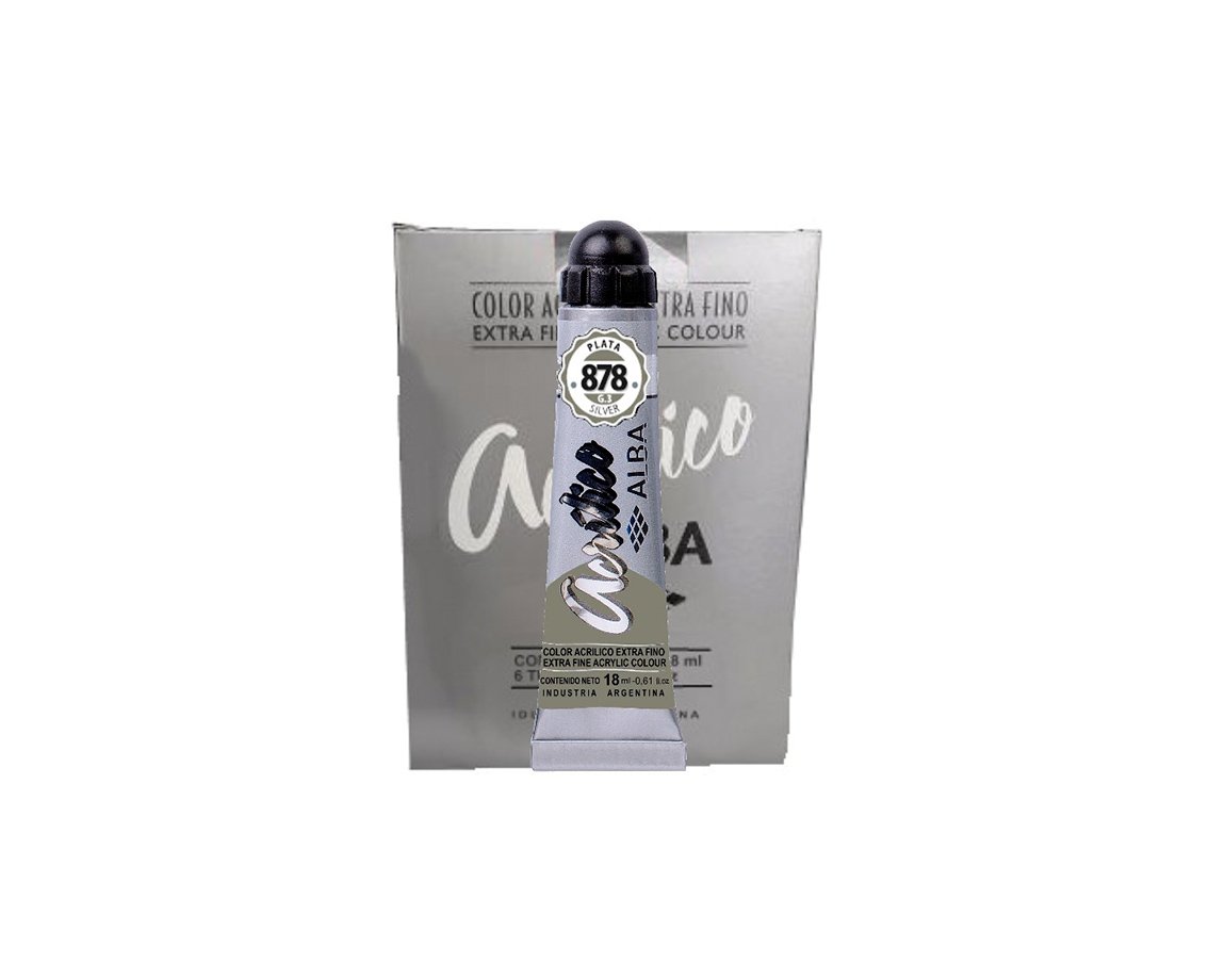 ACRILICO ALBA 3x60 G.3 878 PLATA