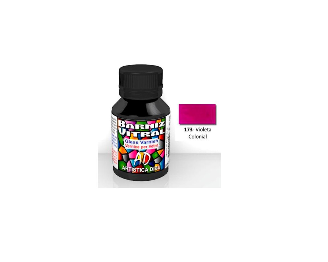 BARNIZ AD VITRAL 173 VIOLETA COLONIAL x 50 ML