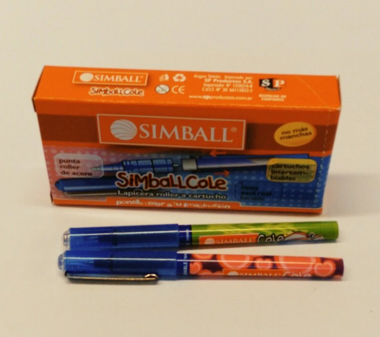 BOLIGRAFO SIMBALL POWER GEL x 12 U. VERDE