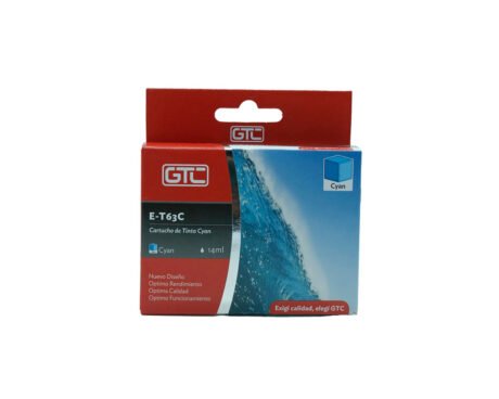 CARTUCHO GTC T  63 P/EPSON C67 CYAN