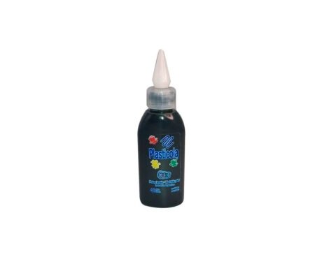 COLAS VINILICAS PLASTICOLA x40 G. COLOR NEGRO