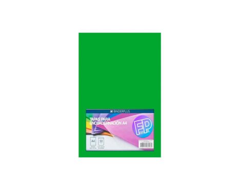 ENCUADERNAC TAPA A4 RENZ x360 MIC VERDE