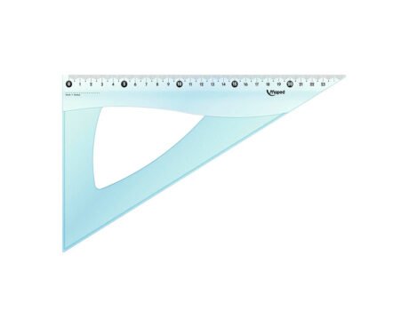 ESCUADRA MAPED CRISTAL 25x60 (146124)