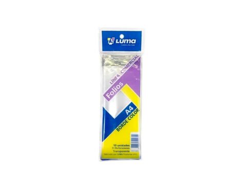 FOLIOS LUMA PESADO A4 x10 U.
