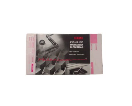 FORMULARIO M 014 FICHA RELOJ CRONOS MENSU.MILENIUM