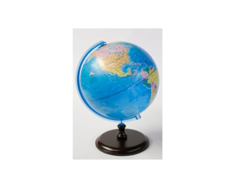 GLOBOS TERRAQUEOS 309LW 30 CM BASE MADERA C/LUZ