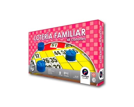 JUGUETE PLASTIGAL 212 LOTERIA FAMILIAR
