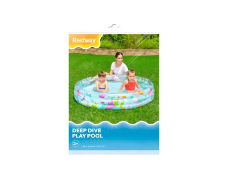 JUGUETE BESTWAY INFLABLE 51004 PILETA 3 AROS