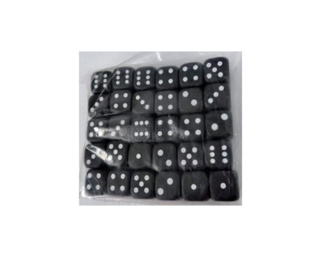 JUGUETE PLASTIGAL 122 DADOS x 30 U. PLAST. AMARILLO