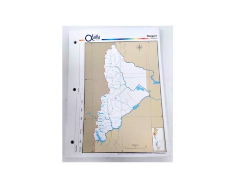 MAPAS ALFA Nro 3 POLITICO NEUQUEN