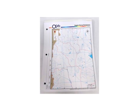 MAPAS ALFA Nro 3 POLITICO ARGENTINA BICONTINENTAL