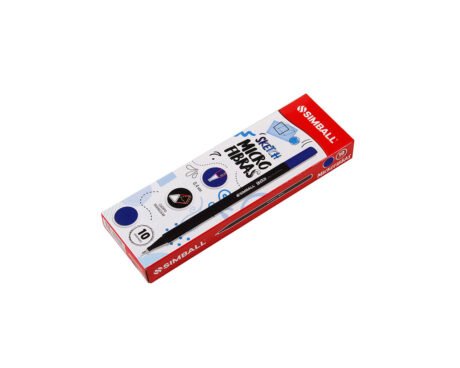 MICROFIBRA SIMBALL SKETCH x 10 U. AZUL