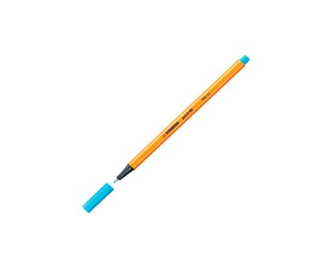 MICROFIBRA STABILO POINT 88/57 xUND AZUL CELESTE