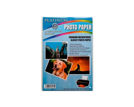 PAPEL ESPECIAL PLATINUM A4 862194 190G 50H CROMOJET