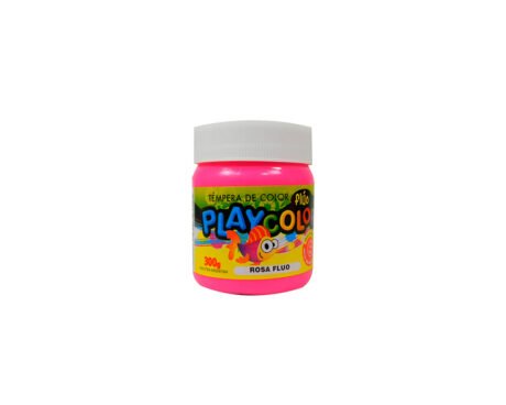 TEMPERA PLAYCOLOR POTE 250/300 GS FLUO ROSA