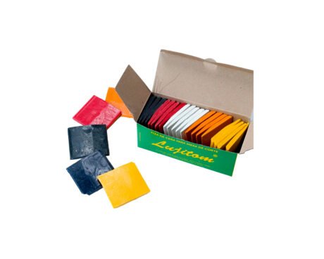 TIZAS LUJITOM DE MODISTA PLAST. CAJA x 25 UNDS SURTIDAS