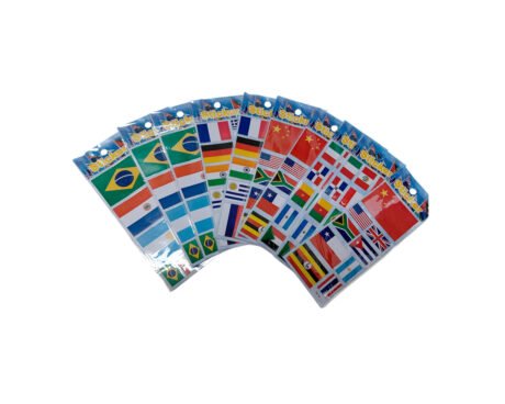 STICKERS BANDERAS x 10 U.