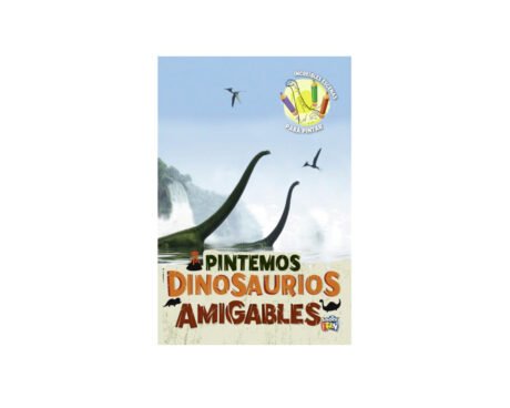 LIBROS SCHOOL FUN PLOW LIST BK-106 COLOREAR GRANDES DINOS