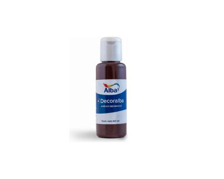 ACRILICO DECORALBA 468 x60ML. TIERRA SOMBRA TOSTADA -NUEVO-