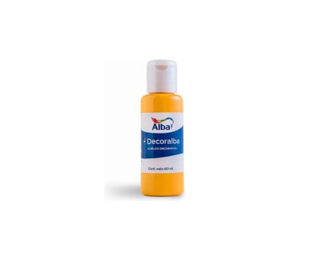 ACRILICO DECORALBA 474 x60ML. AMARILLO MEDIANO -NUEVO-