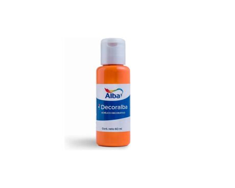 ACRILICO DECORALBA 481 x60ML. NARANJA INCAICO -NUEVO-