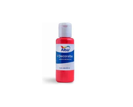 ACRILICO DECORALBA 486 x60ML. ROJO -NUEVO-