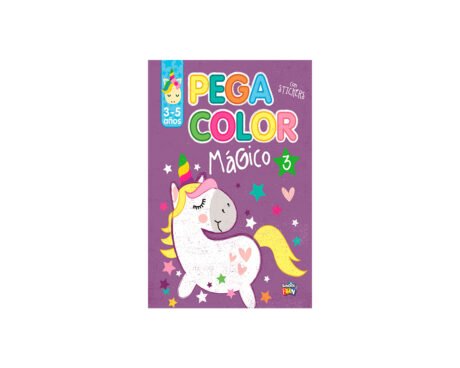 LIBROS SCHOOL FUN PLOW LIST-377 PEGA COLOR C/STICKERS MAGICO 2