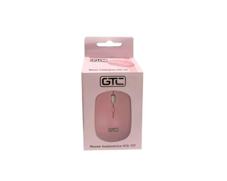 COMPUTACION MOUSE GTC MIG-122 INALAMB. ROSA