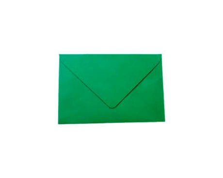 SOBRE COMERCIAL PEQUE 114x162 90 GS x 25 U. VERDE
