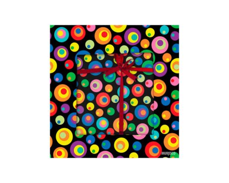 PAPEL BOBINA MURESCO 35x200 -3440-1- CIRCULOS COLOR