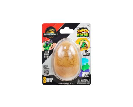 JUGUETE JURASSIC WORLD T01539 HUEVO CON DINO Y SLIME
