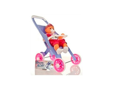 JUGUETE YOLY-BELL   146 MI BEBE COCHECITO DE PASEO 70CM