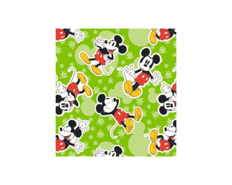 PAPEL BOBINA MURESCO 35x150 -3624-2- MICKEY FUNTASTIC VERDE