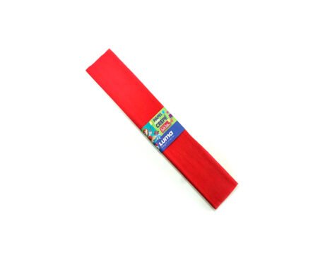 PAPEL CREPE LUMA ROJO x unid.