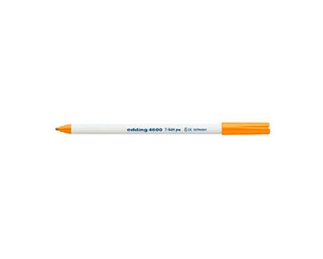 MARCADOR EDDING E-4600 T-SHIFT PEN NARANJA