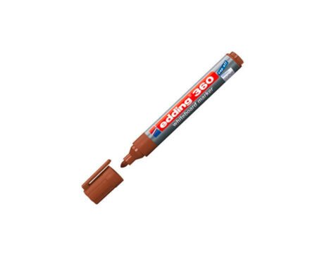 MARCADOR EDDING E-360 PIZARRA MARRON