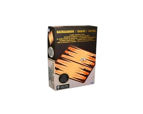 JUGUETE SPINMASTER GAMES 98381C/37904 BACKGAMMON