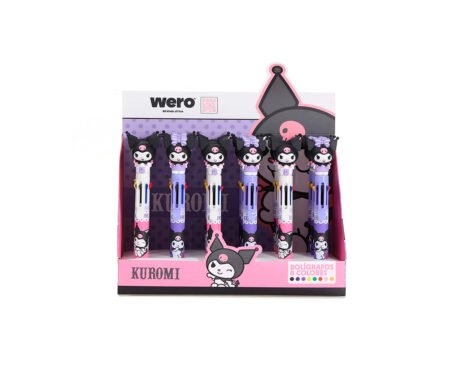BOLIGRAFO WERO WE4280 KUROMI 8 COLORES