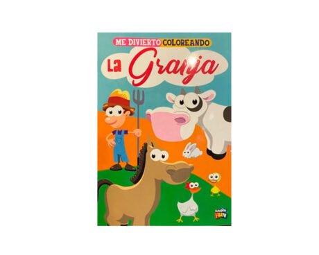 LIBROS SCHOOL FUN PLOW LIST-400 ME DIVIERTO COLOREANDO LA GRANJA