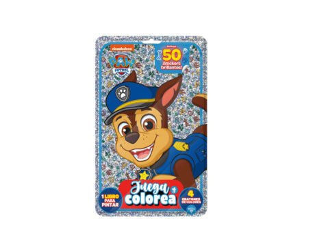LIBROS VERTICE 6522 PAW PATROL JUEGA Y COLOREA