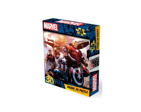 JUGUETE PUZZLE CAPITAN AMERICA & SUS AMIGOS 3D 200P PMD014