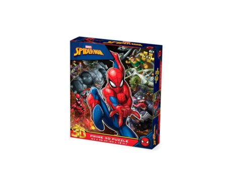 JUGUETE PUZZLE SPIDERMAN & VILLANOS 3D 500P 3D PMD026