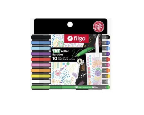 BOLIGRAFO FILGO TNT ROLLER x10 SURTIDO